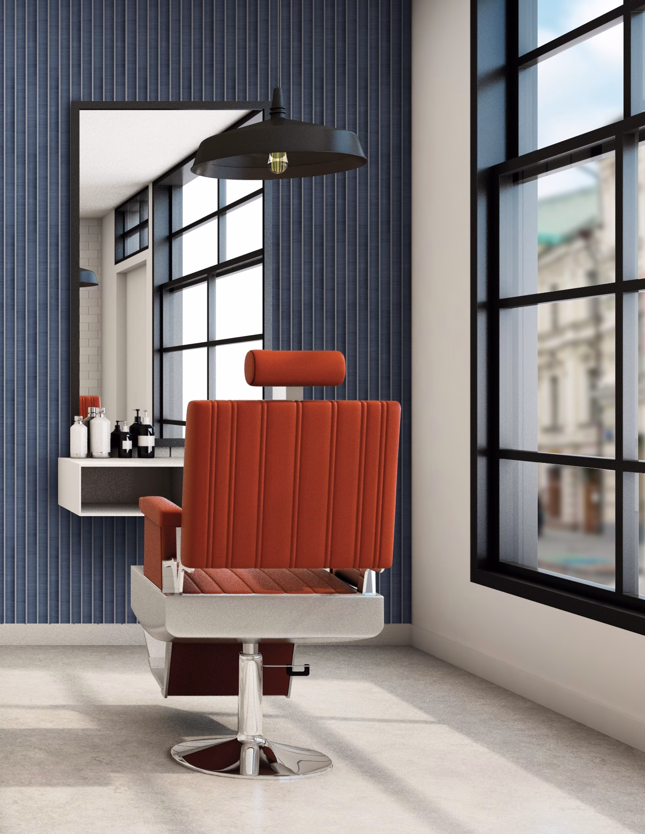 Стеновая панель из полистирола Hiwood LV139 BU20 2700×120×12 фото в интерьере