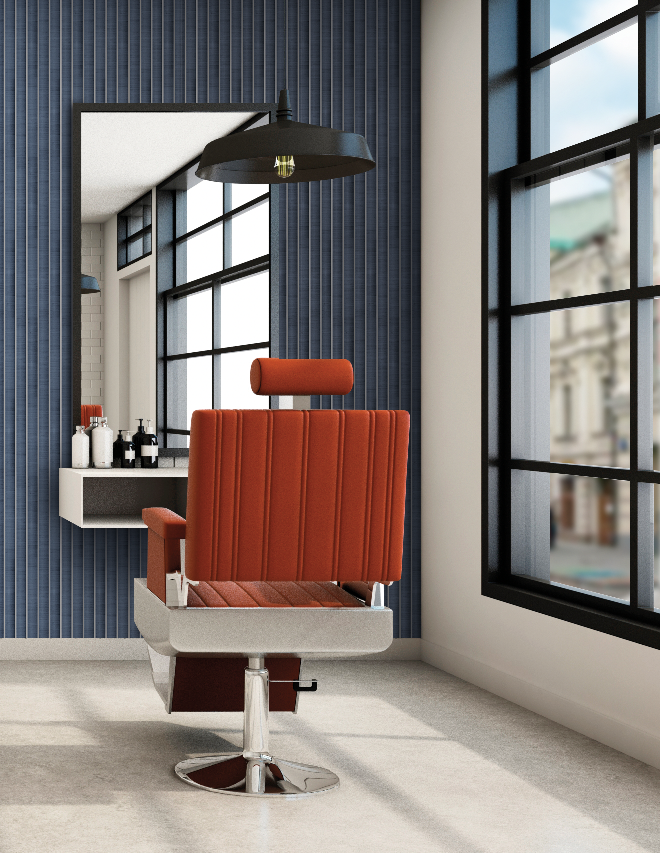 Стеновая панель из полистирола Hiwood LV139 BU20 2700×120×12 фото в интерьере