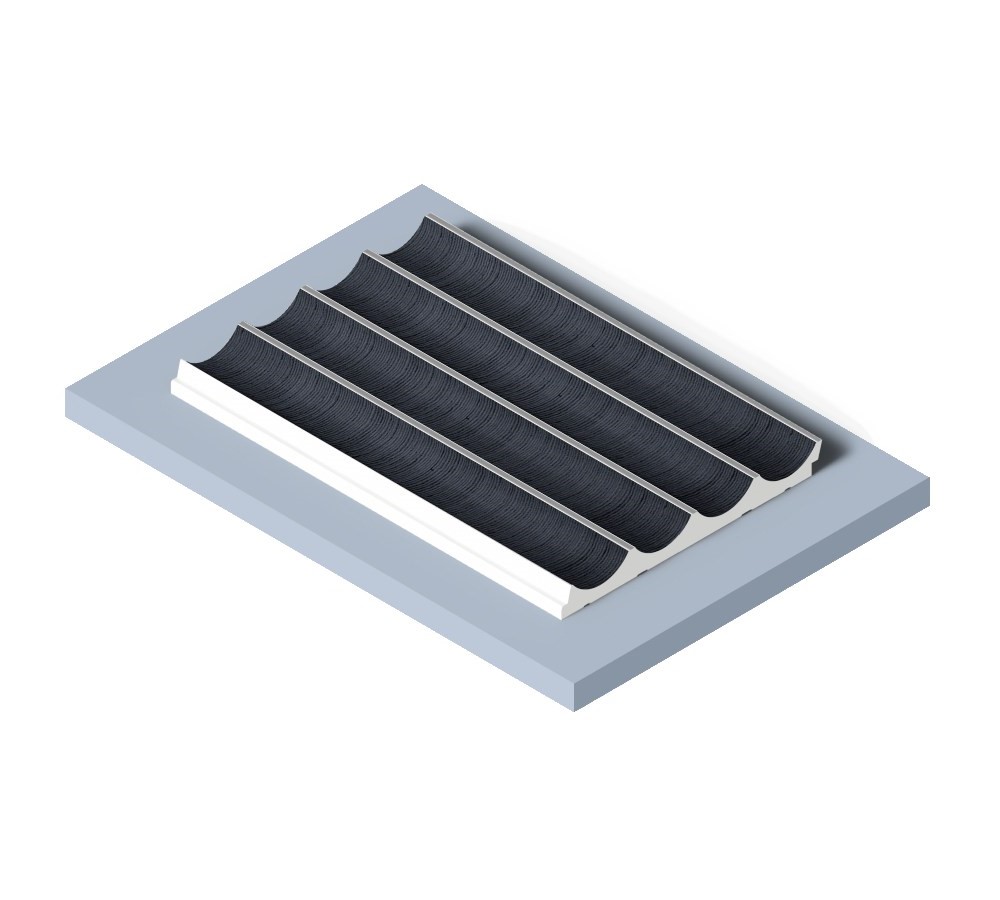 Стеновая панель из полистирола Hiwood LV139 BU20 2700×120×12