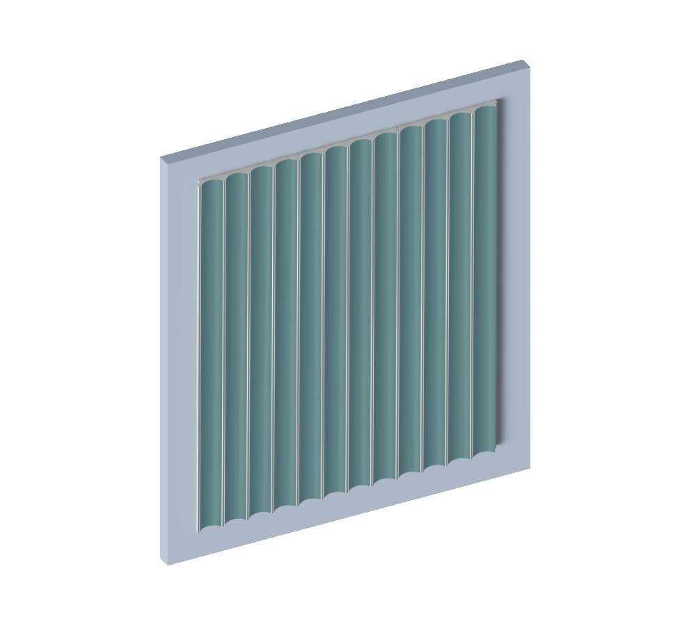 Стеновая панель из полистирола Hiwood LV139 BU27 2700×120×12