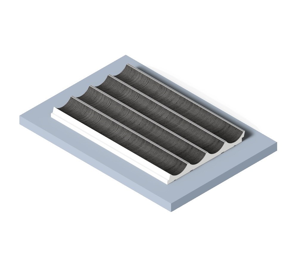 Стеновая панель из полистирола Hiwood LV139 GR26 2700×120×12