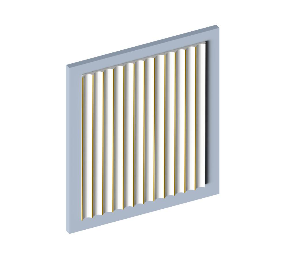 Стеновая панель из полистирола Hiwood LV139 W41G 2700×120×12