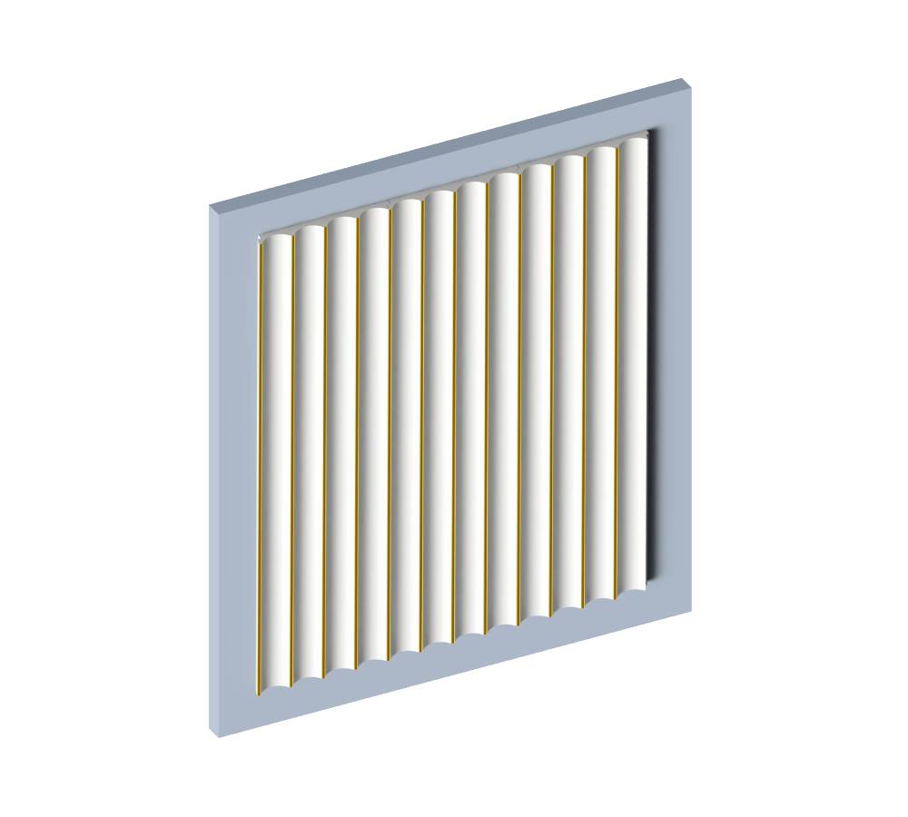 Стеновая панель из полистирола Hiwood LV139 W49G 2700×120×12