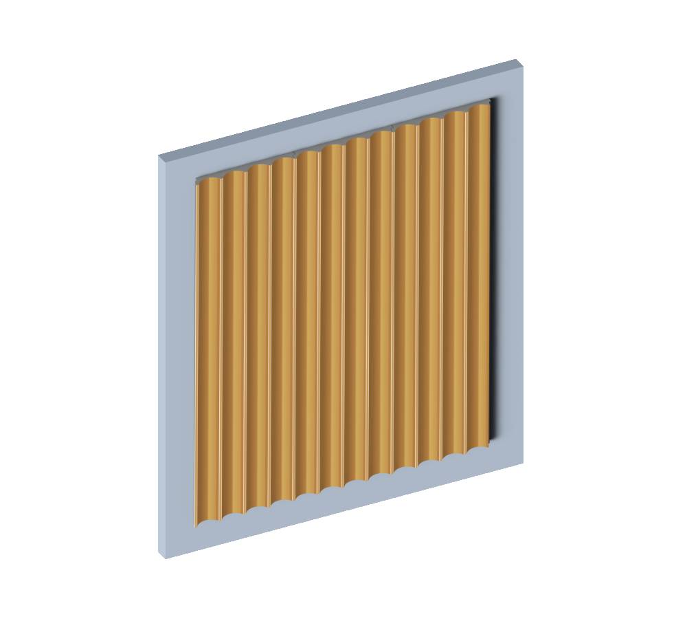 Стеновая панель из полистирола Hiwood LV139 G365 2700×120×12