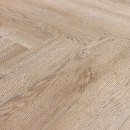 Кварцвиниловый SPC ламинат Cronafloor Herringbone Дуб Лилль H007 венгерская елка 640×128×4,5