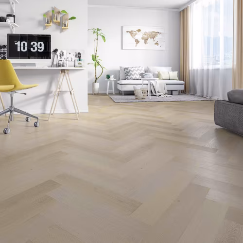 Кварцвиниловый SPC ламинат Fargo Parquet Дуб Спелый Миндаль 33-1166-02 венгерская елка 615×123×4