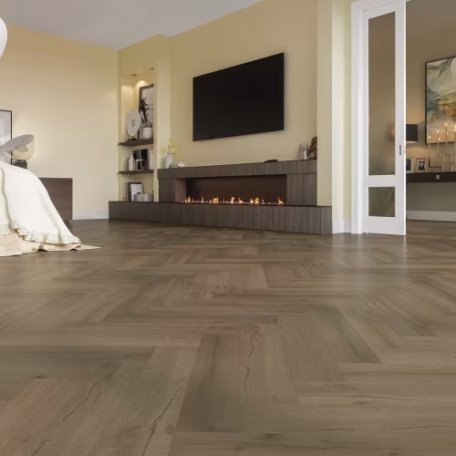 Кварцвиниловый SPC ламинат Fargo Parquet Дуб Марракеш 33-81996-10 венгерская елка 615×123×4