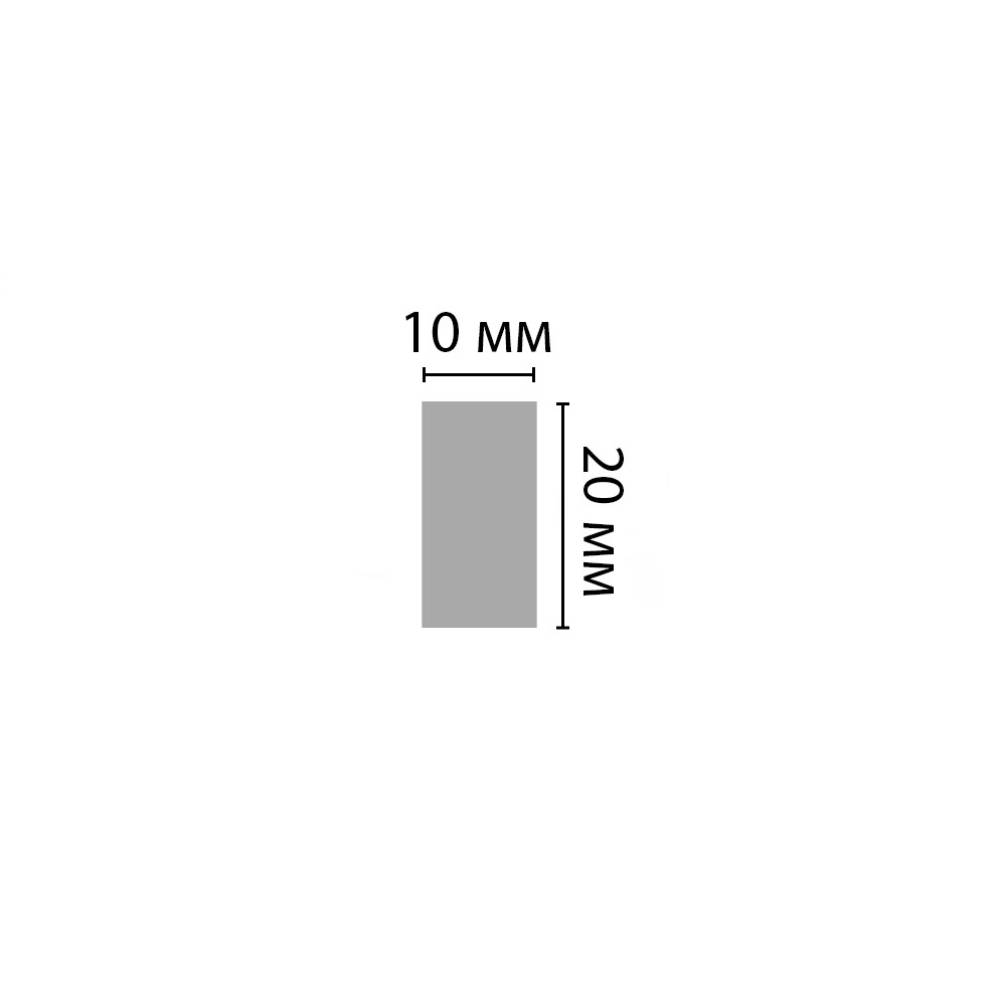 Рейка декоративная Decomaster Eco Line D047-943 2900×20×10