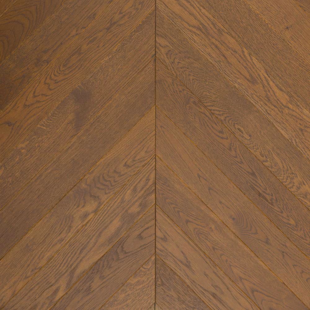 Инженерная доска Lab Arte Chevron Pro Дуб Табак натур французская елка 610×90×15