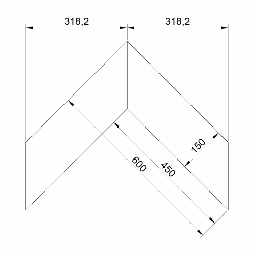 Инженерная доска Lab Arte Chevron Pro Дуб Рустик лак французская елка 450×150×14