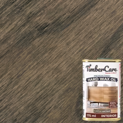 Масло с твердым воском TimberCare Hard Wax Oil цвет Темно-коричневый 350102 0,175 л