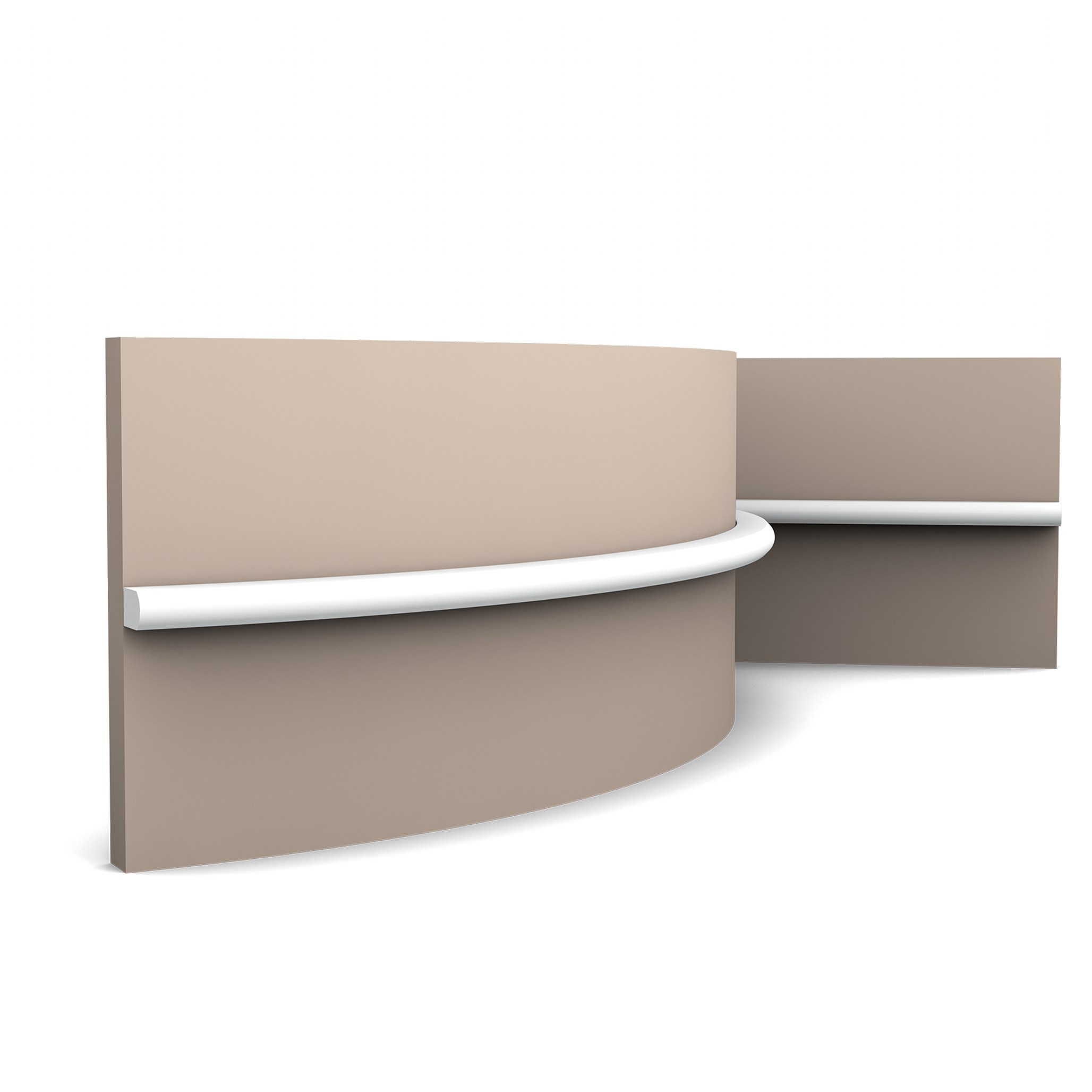 Гибкий молдинг под покраску Orac Decor Select PX209F 2000×10×18