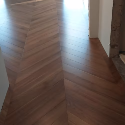 Инженерная доска HM Flooring Орех американский селект французская елка 575×125×14