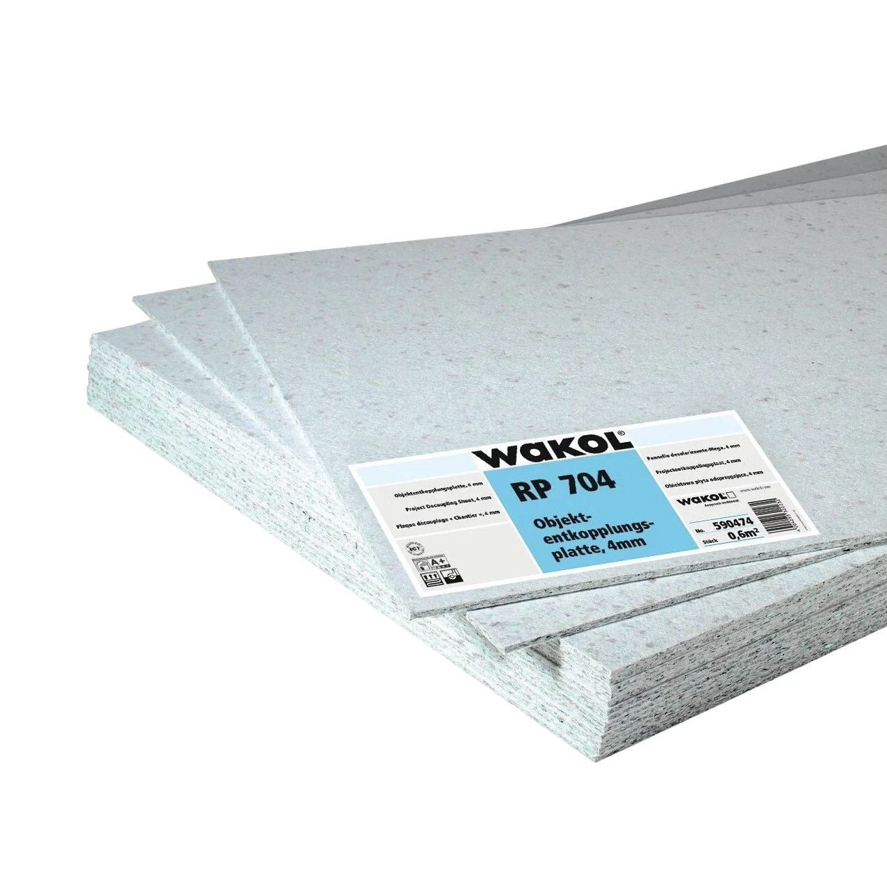 Подложка листовая Wakol RP 704 для паркета 4 мм