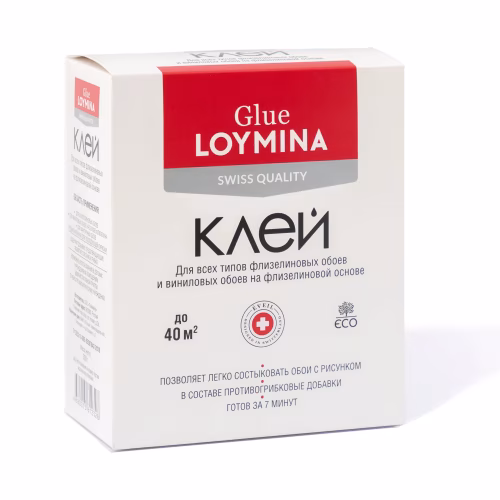 Клей для флизелиновых и виниловых обоев Loymina 0,3 кг