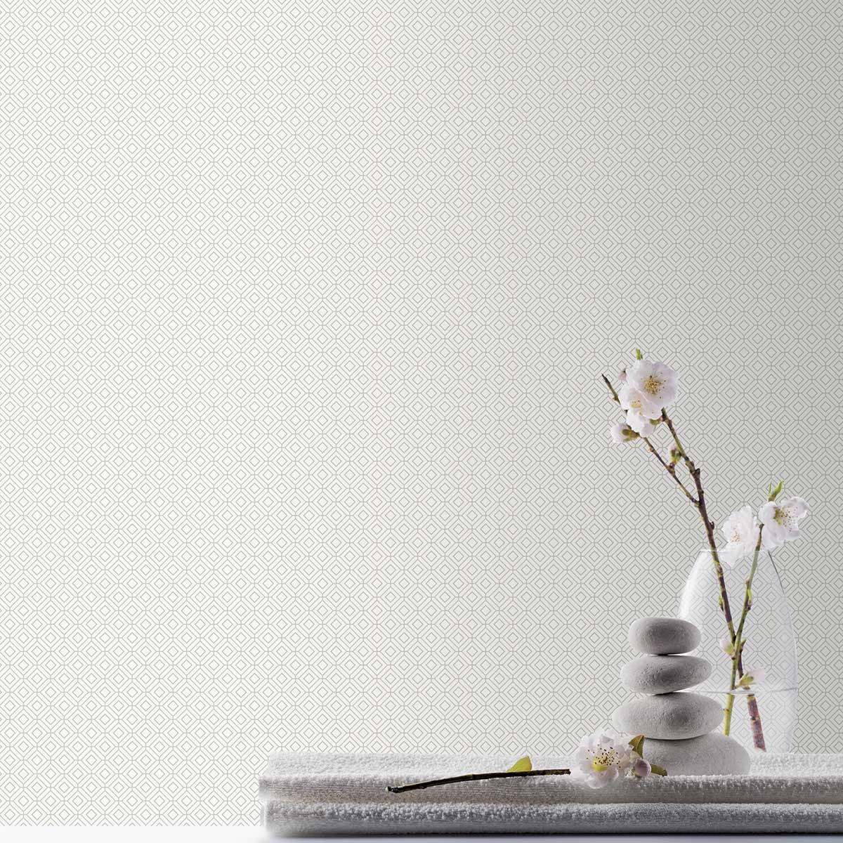 Обои Aura Small Prints G56653 10,05×0,53 фото в интерьере