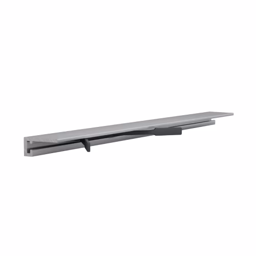 Микроплинтус алюминиевый Laconistiq Micro 15 Classic 15-100-245 без покрытия 2450×15×5