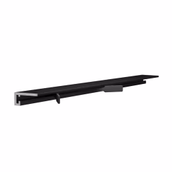 Микроплинтус алюминиевый Laconistiq Micro 15 Classic Черный 15-11-245 2450×15×5