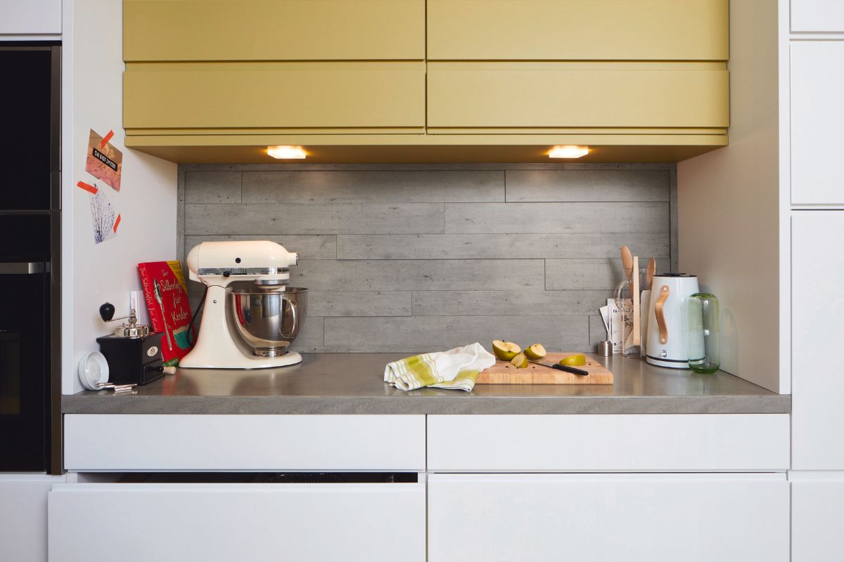 Стеновые панели Meister Concreate 4045 840×80-120×15 фото в интерьере