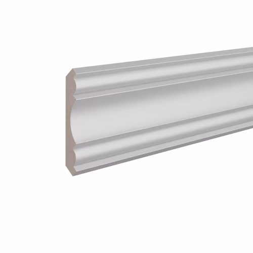 Потолочный плинтус ЛДФ под покраску Ultrawood CR 0018 i 2000×76×76