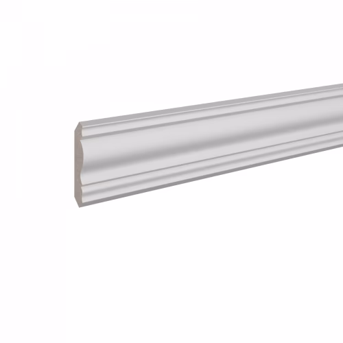 Потолочный плинтус ЛДФ под покраску Ultrawood CR 0019 2440×42×42