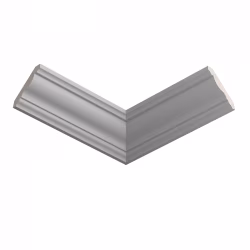 Потолочный плинтус ЛДФ под покраску Ultrawood CR 0019 2440×42×42