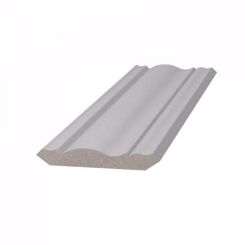 Потолочный плинтус ЛДФ под покраску Ultrawood CR 0019 2440×42×42
