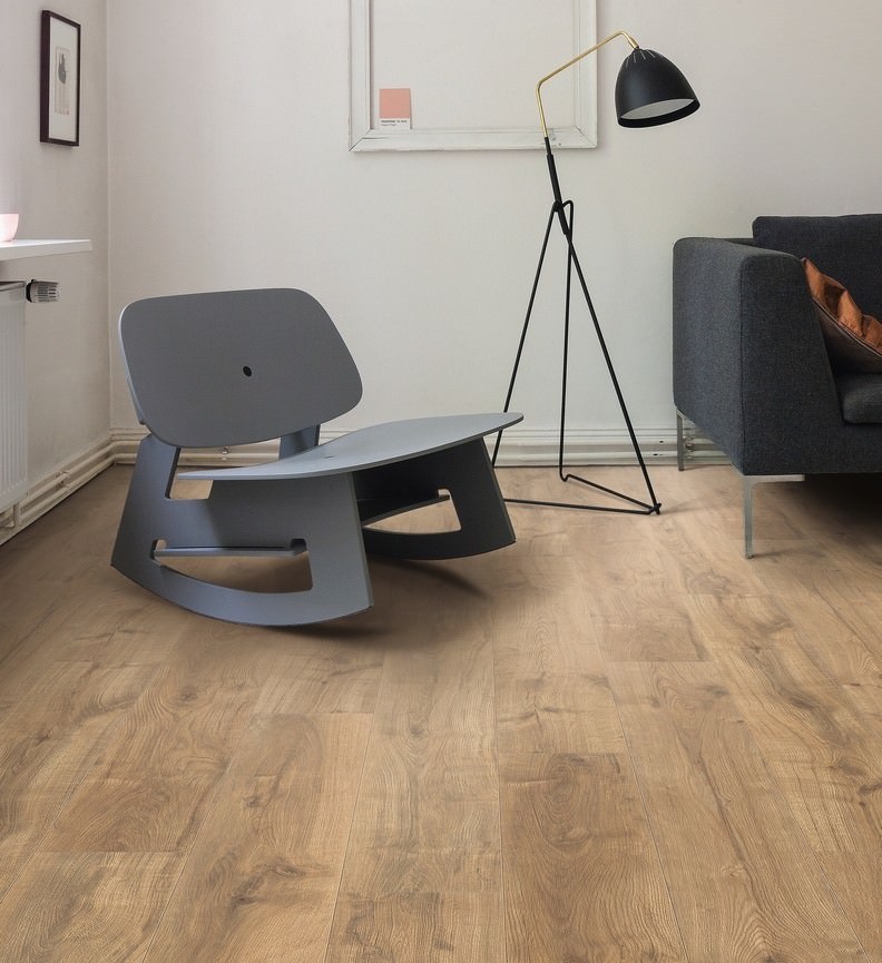 Ламинат Haro Tritty 90 Дуб Терана 535239 1282×193×7 фото в интерьере