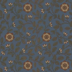 Обои Little Greene London Wallpapers IV Richmond Green − Revival Blue 0251RGREVIB