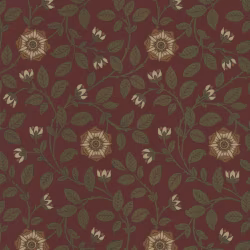 Обои Little Greene London Wallpapers IV Richmond Green - Revival Red 0251RGREVIR