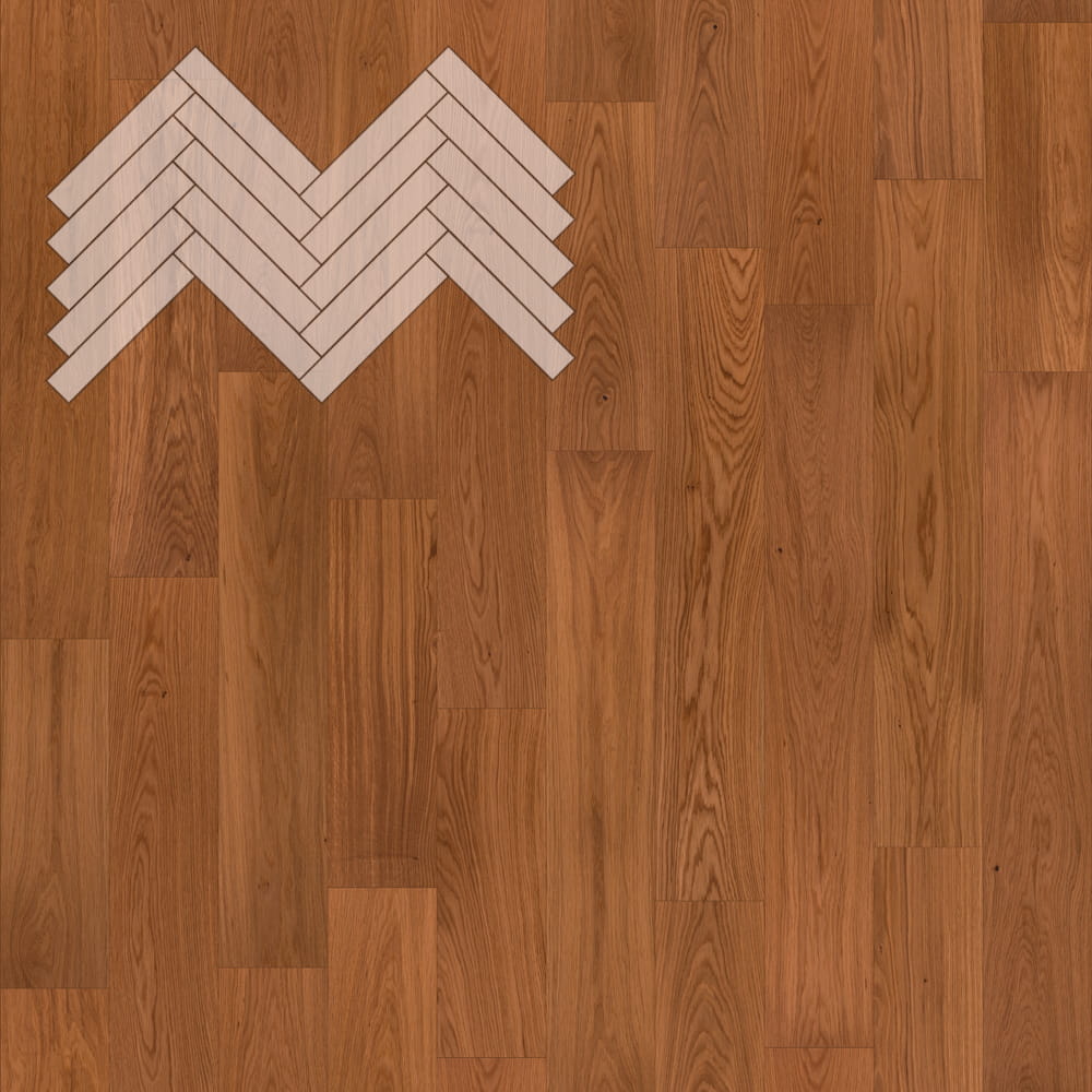 Инженерная доска Lab Arte Angle Дуб Верк натур венгерская елка 500×150×14