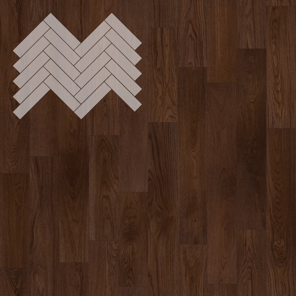 Инженерная доска Lab Arte Angle Дуб Бронза натур венгерская елка 500×150×14