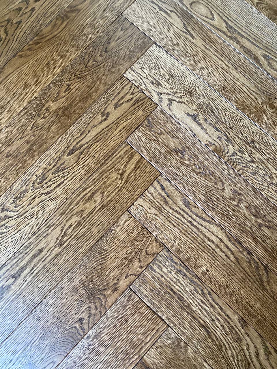 Инженерная доска Eparket Дуб Nut рустик лак венгерская елка 600×120×15