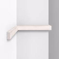 Рейка декоративная Decomaster Eco Line D047-1070 Дуб молочный 2900×20×10