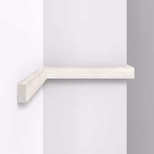 Рейка декоративная Decomaster Eco Line D047-1070 Дуб молочный 2900×20×10