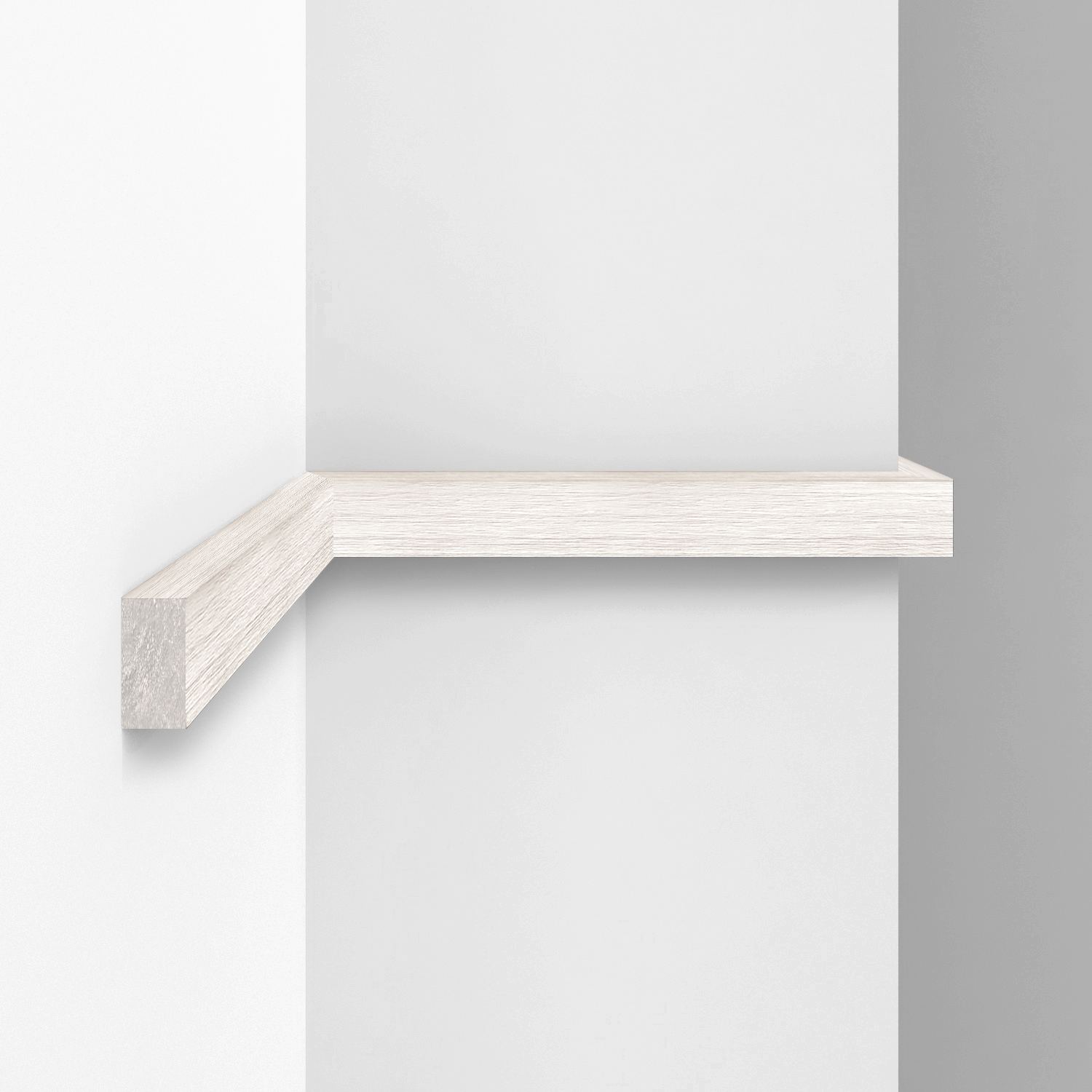 Рейка декоративная Decomaster Eco Line D047-1070 Дуб молочный 2900×20×10