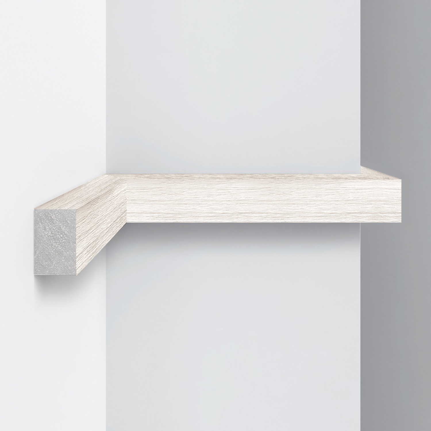 Рейка декоративная Decomaster Eco Line D048-1070 Дуб молочный 2900×30×20