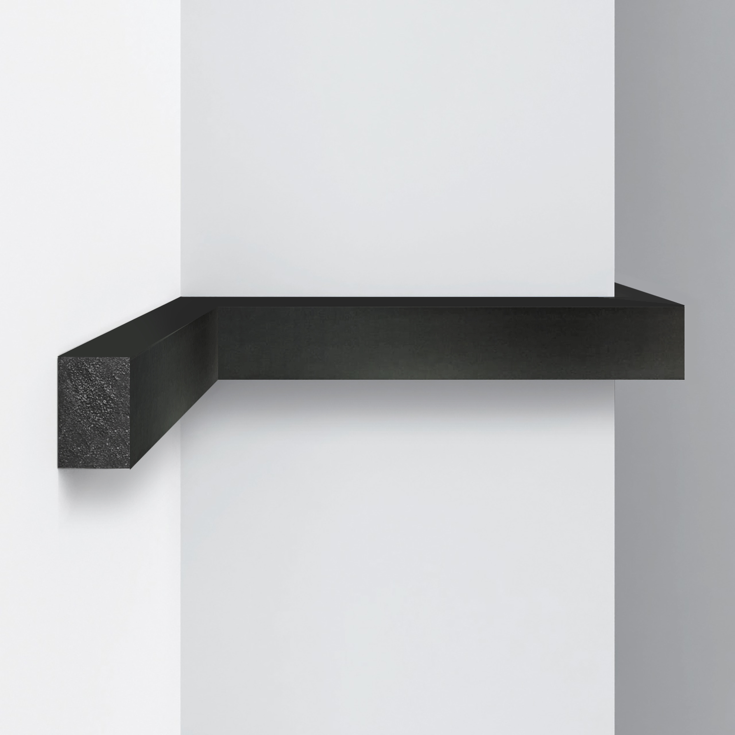 Рейка декоративная Decomaster Eco Line D048-116 Черный матовый 2900×30×20