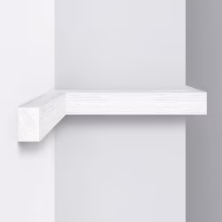 Рейка декоративная Decomaster Eco Line D048-70 Дуб белый 2900×30×20