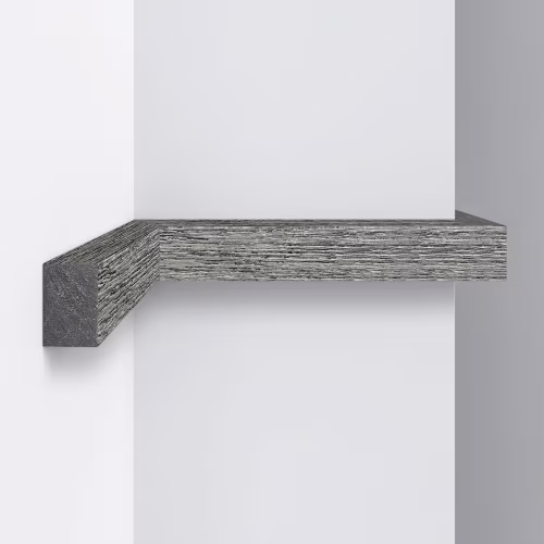 Рейка декоративная Decomaster Eco Line D048-86 Дуб скандинавский 2900×30×20