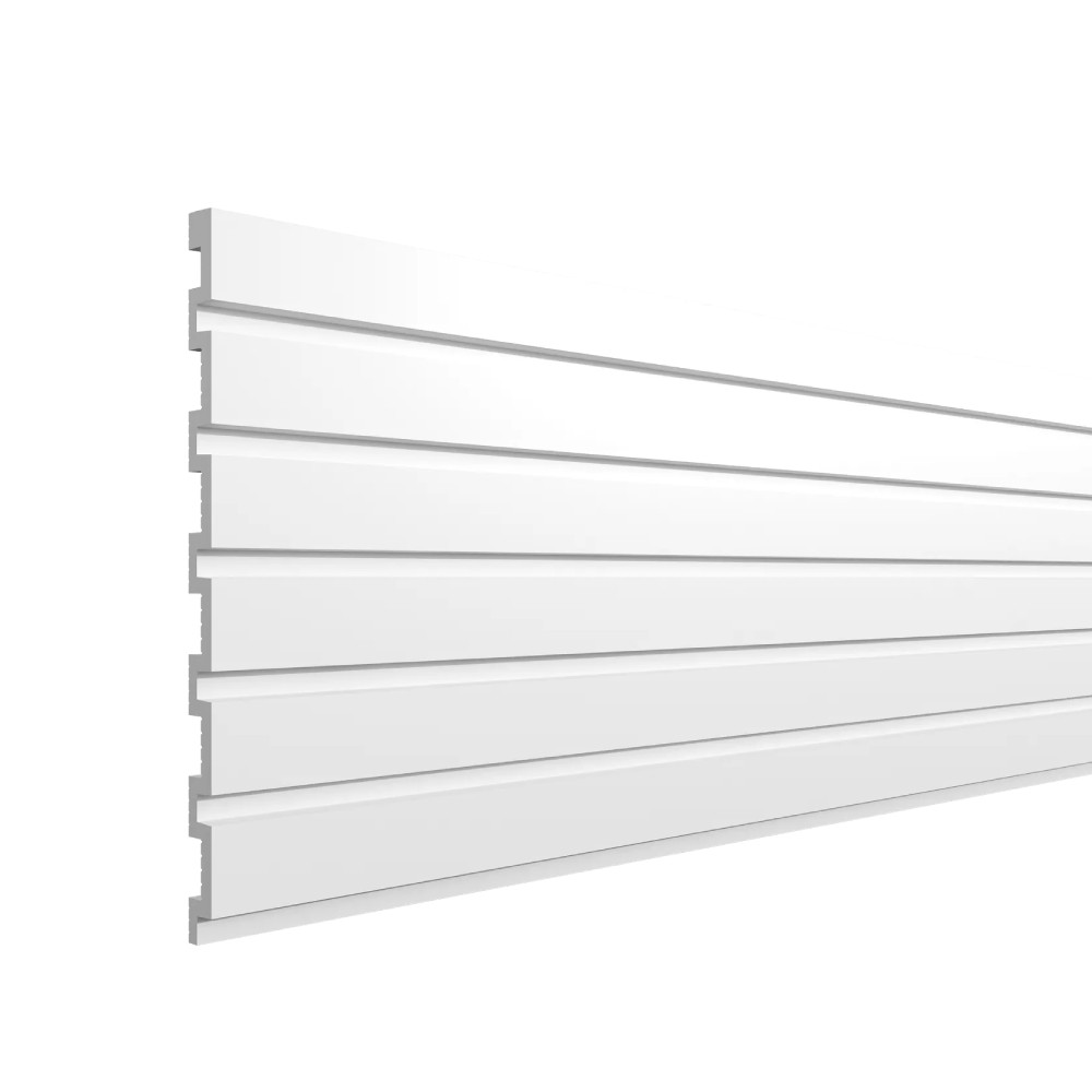 Стеновая панель из полистирола под покраску Decor-Dizayn Грани DD916 2000×240×13