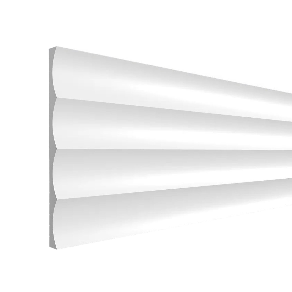 Стеновая панель из полистирола под покраску Decor-Dizayn Грани DD917 2000×180×10