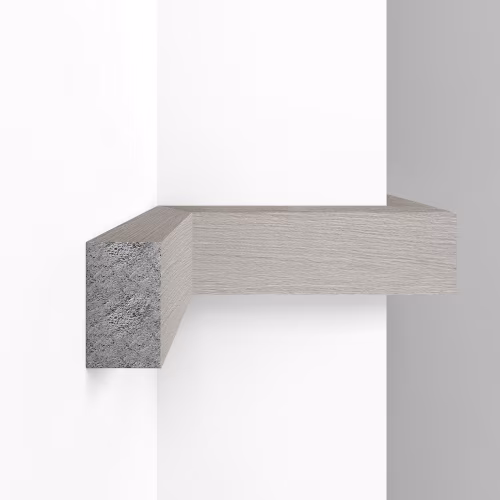 Рейка декоративная Decomaster Eco Line D049-77 Дуб капучино 2900×50×30