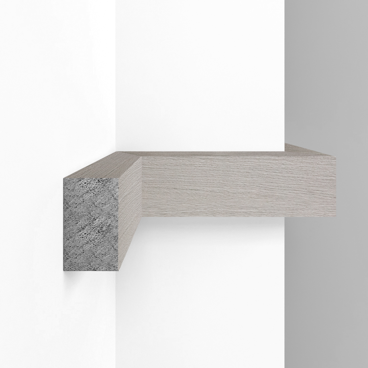 Рейка декоративная Decomaster Eco Line D049-77 Дуб капучино 2900×50×30