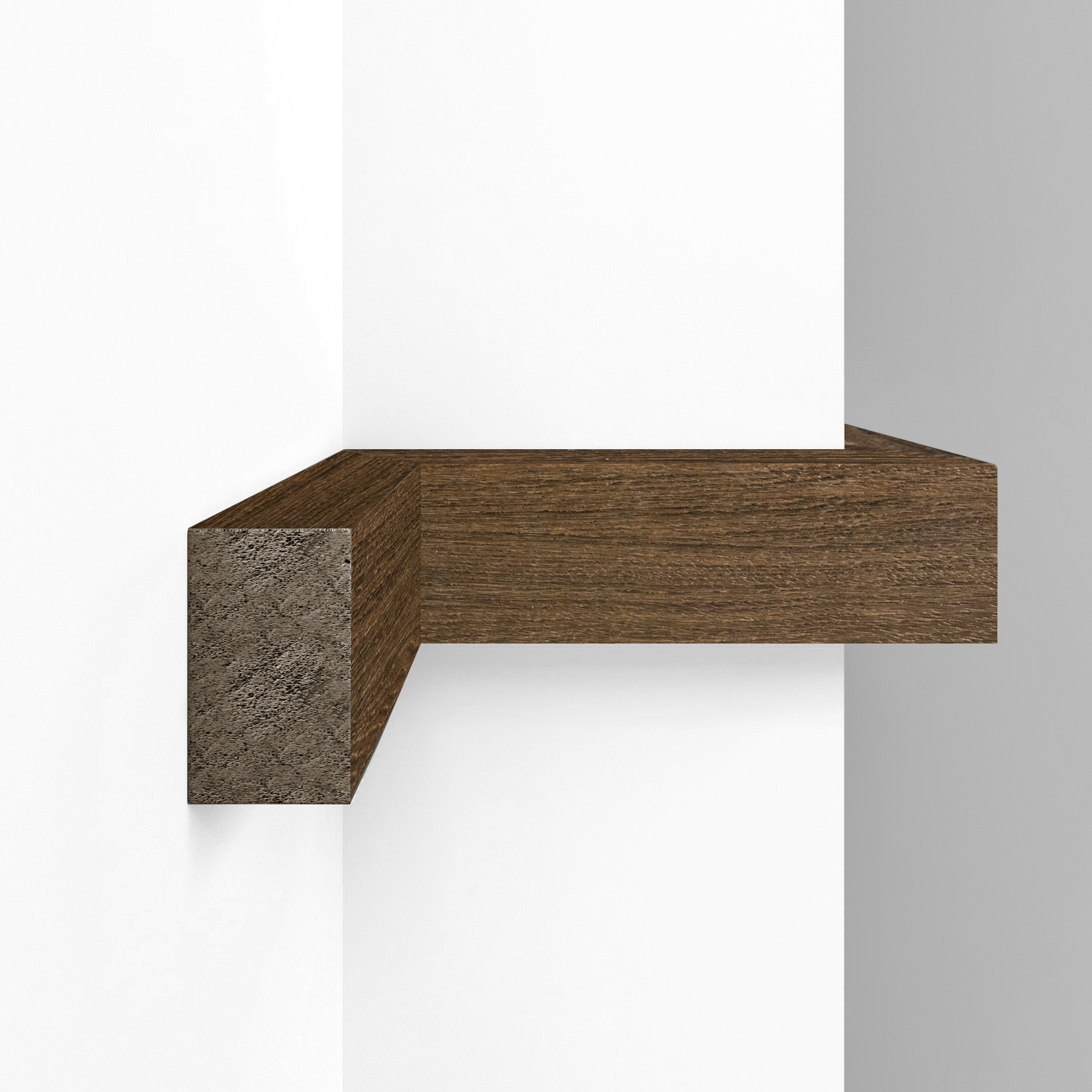 Рейка декоративная Decomaster Eco Line D049-81 Орех 2900×50×30