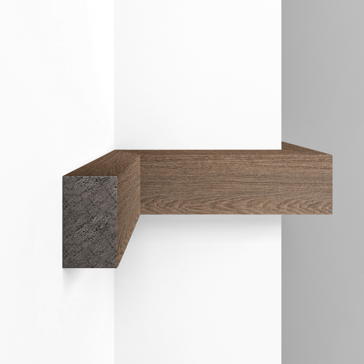 Рейка декоративная Decomaster Eco Line D049-88 Дуб натуральный 2900×50×30