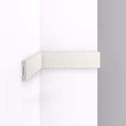 Молдинг из полистирола Decomaster Eco Line D162-1070 Дуб молочный 2900×41×10