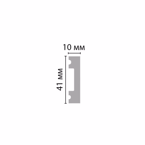 Молдинг из полистирола Decomaster Eco Line D162-88 Дуб натуральный 2900×41×10