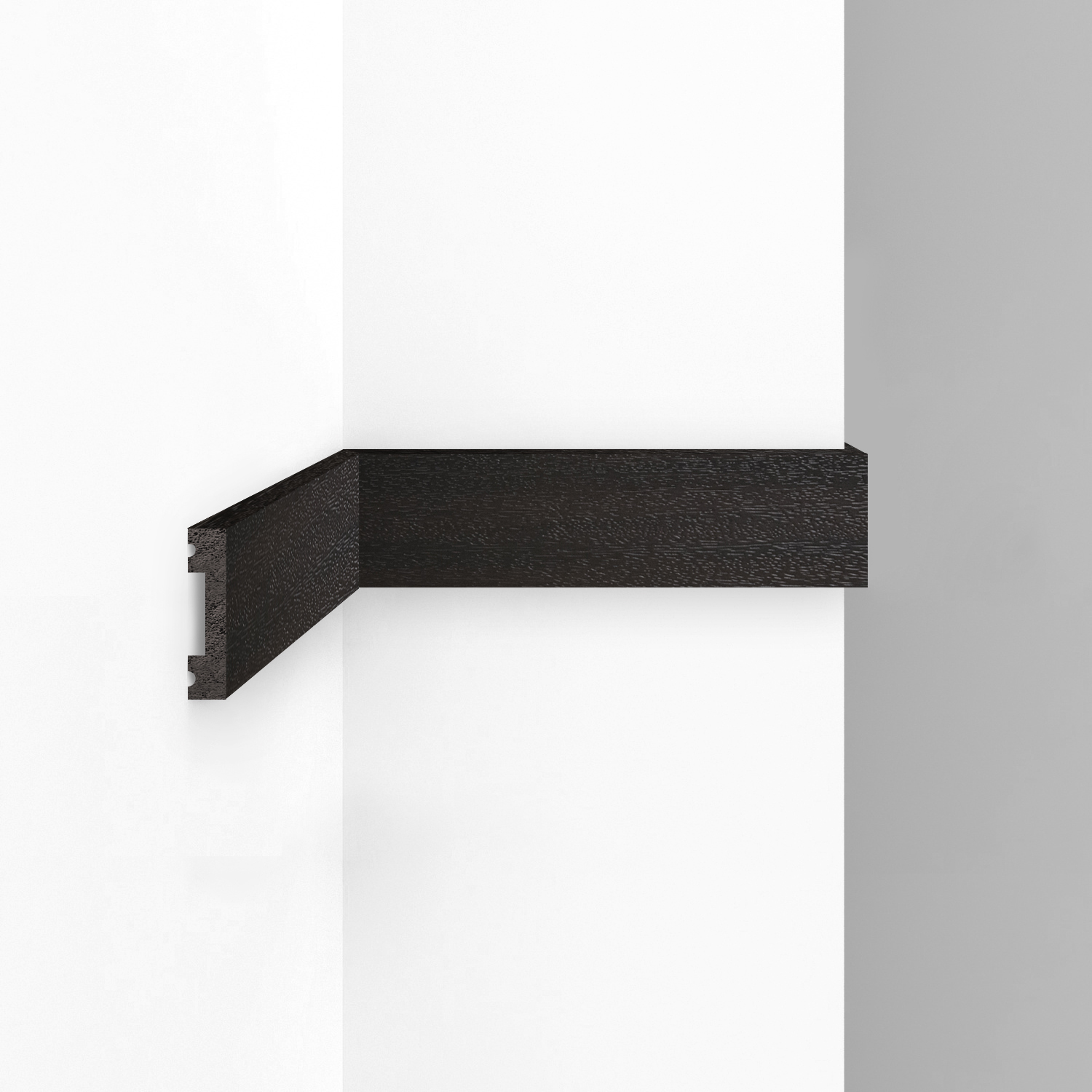 Молдинг из полистирола Decomaster Eco Line D162-433 Венге 2900×41×10