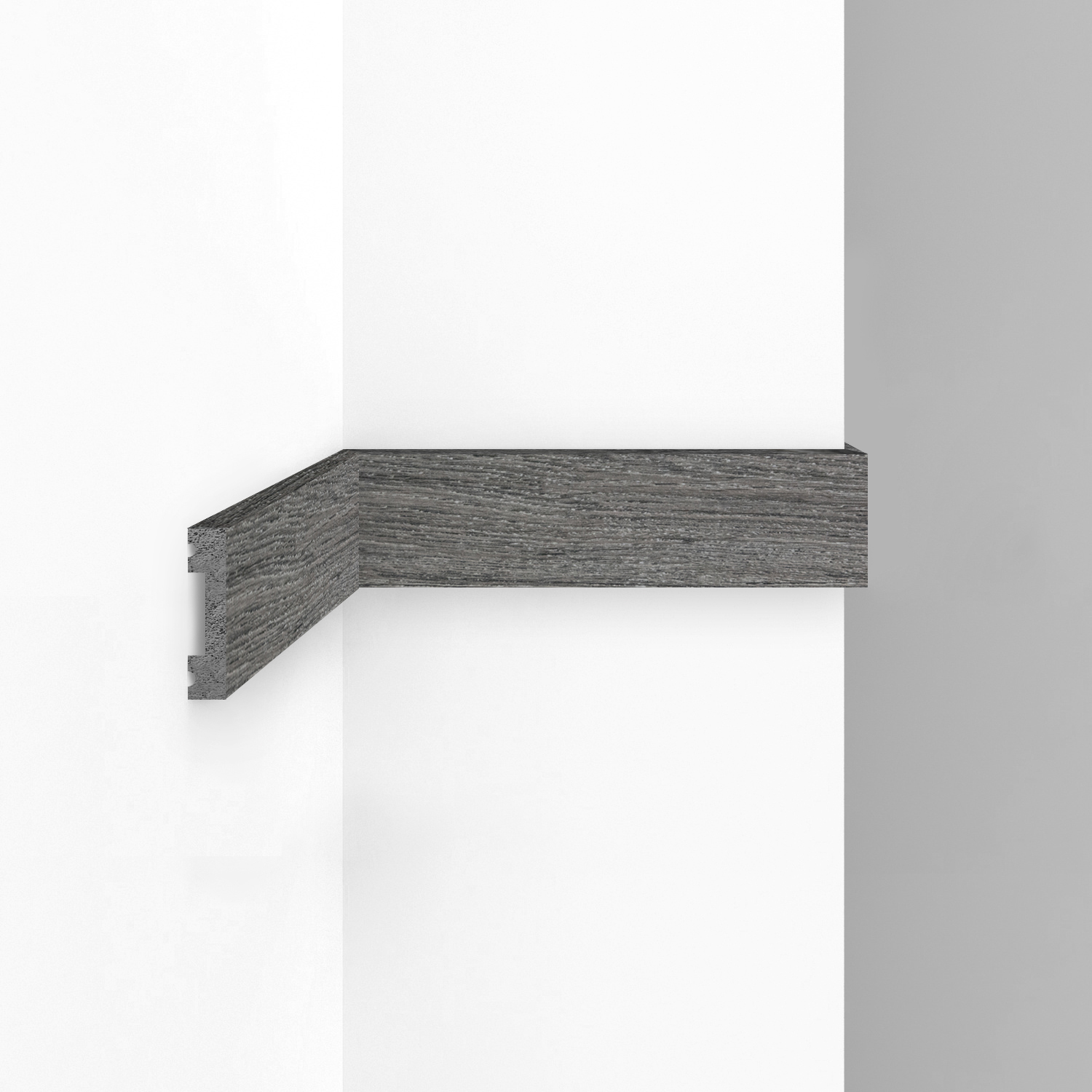 Молдинг из полистирола Decomaster Eco Line D162-86 Дуб скандинавский 2900×41×10